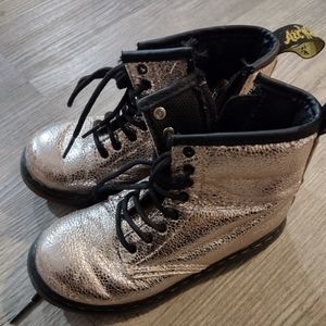 Metallic Doc Martens